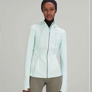 Lululemon hooded define jacket Nulu delicate mint